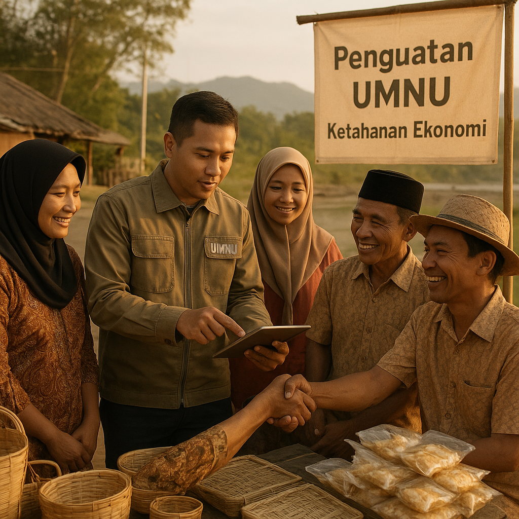 Penguatan UMNU Sebagai Penopang Ketahanan Ekonomi di Daerah Perbatasan