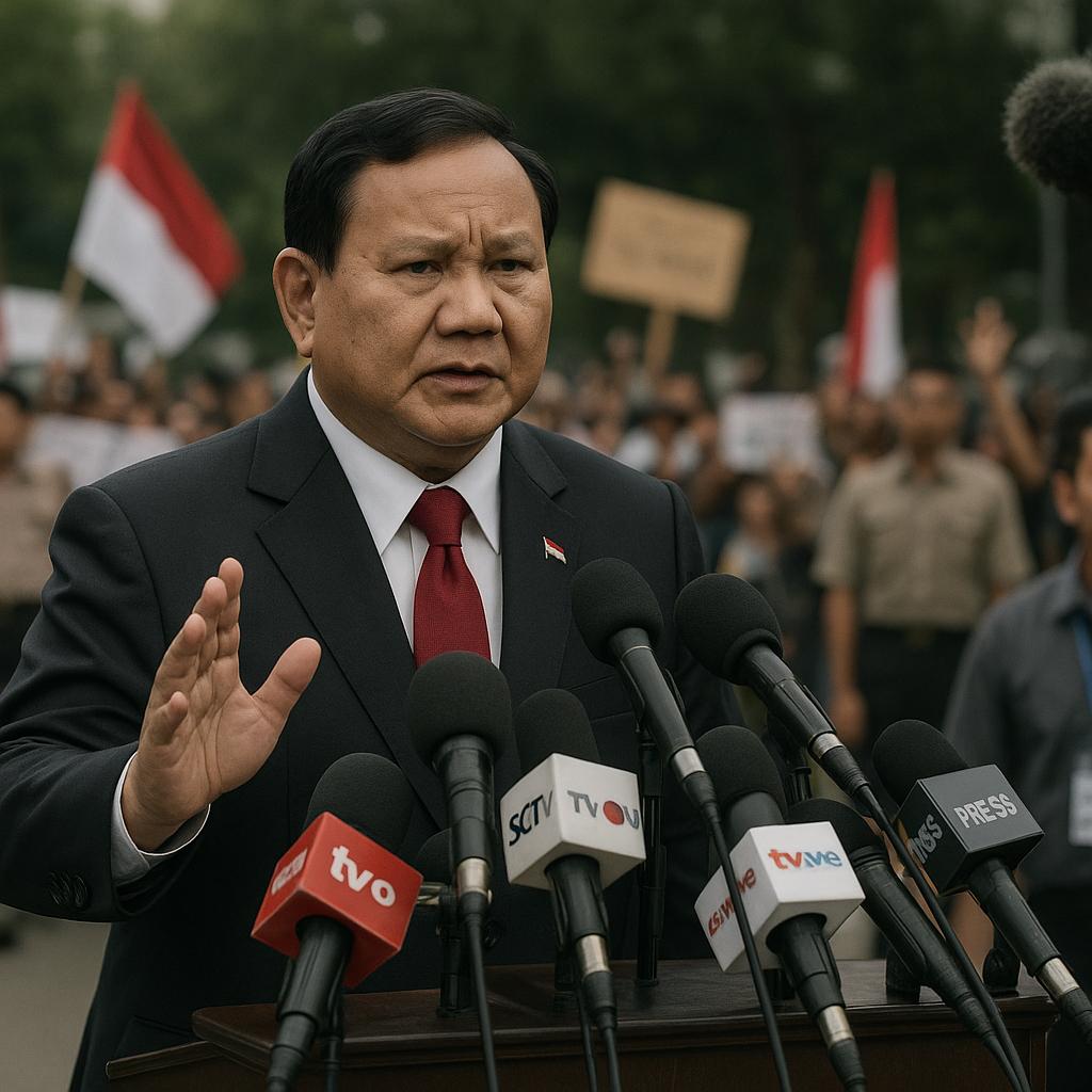 Pernyataan Lengkap Prabowo soal Tunjangan DPR dan Aspirasi Rakyat