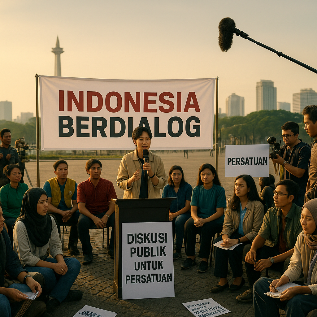 Generasi Muda dari Berbagai Kelompok Gelar Aksi Damai dan Diskusi Publik untuk Persatuan