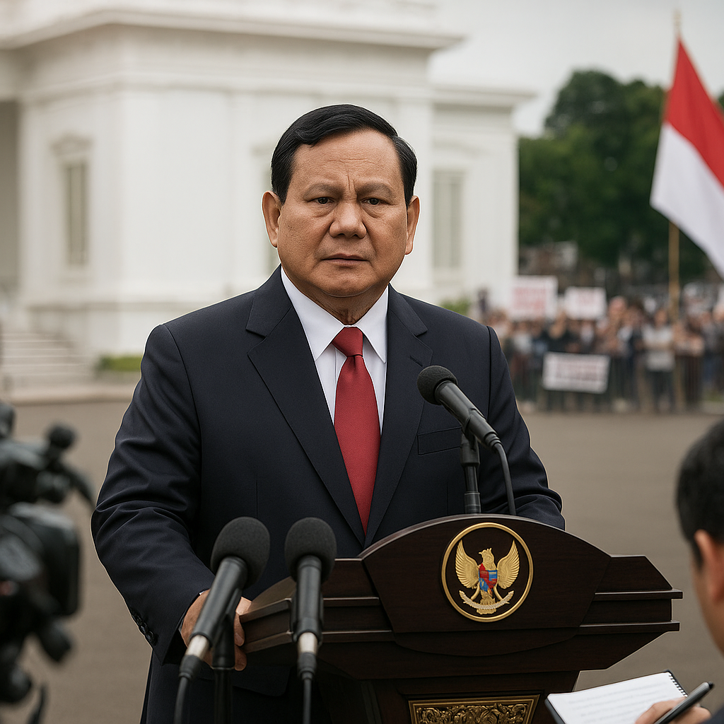 Mampukah Pidato Prabowo Redam Gejolak di Masyarakat?