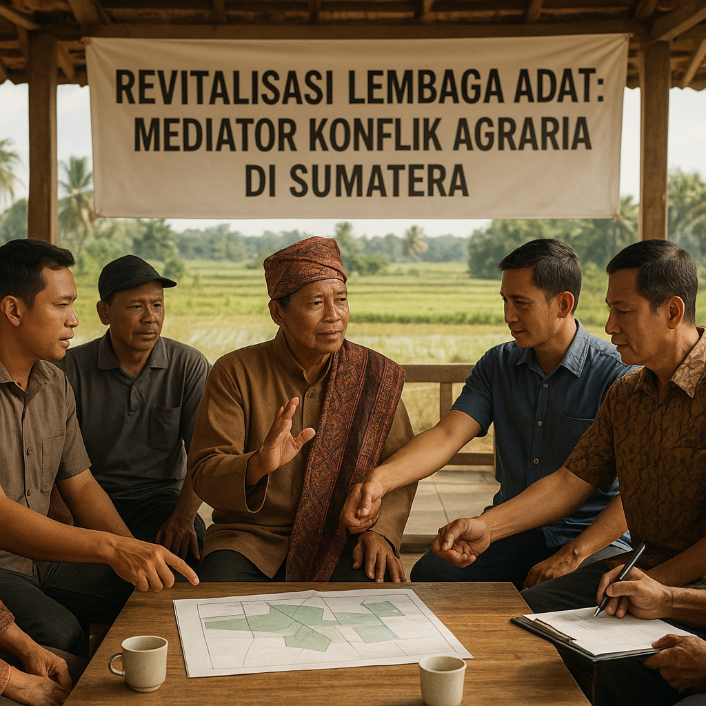 Revitalisasi Lembaga Adat sebagai Mediator Konflik Agraria di Sumatera