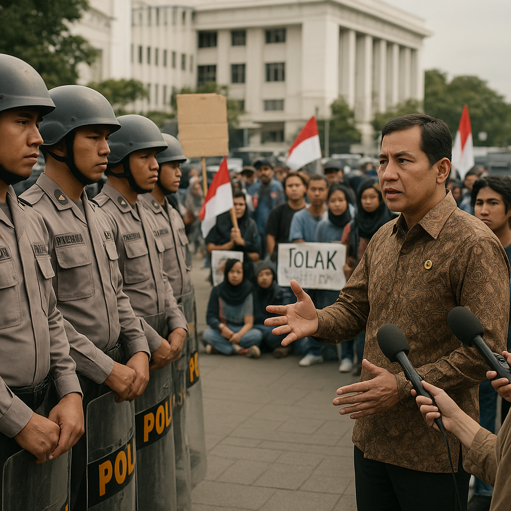 Polri Klaim Penanganan Demo Sudah Proporsional, Komnas HAM Soroti Prinsip Kehati-hatian