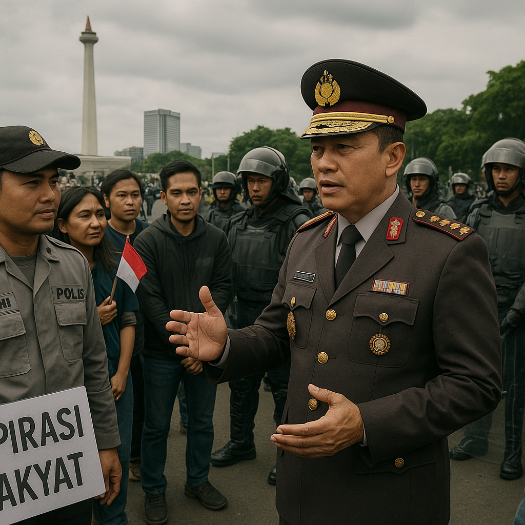 Kapolri Instruksikan Jajarannya Utamakan Pendekatan Humanis dan Dialog