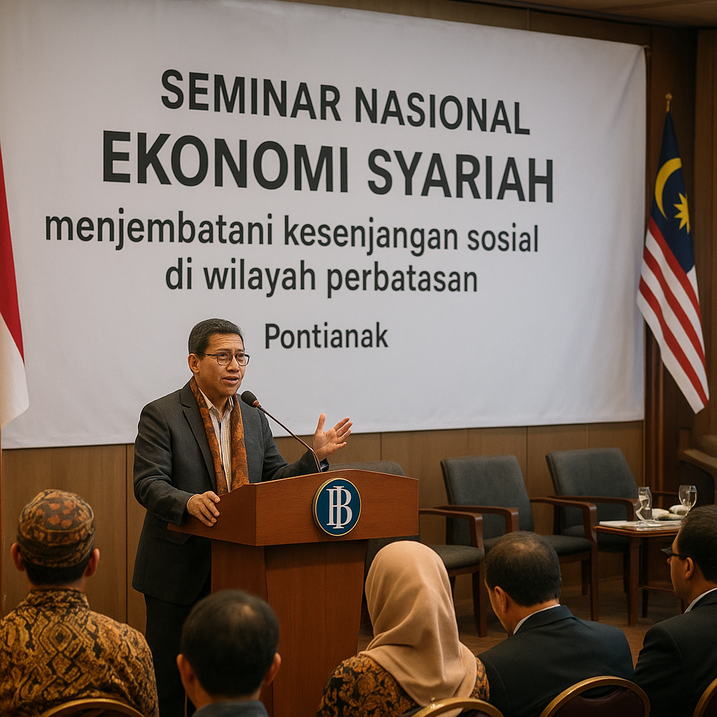 Ekonomi Syariah Dinilai Mampu Menjembatani Kesenjangan Sosial di Wilayah Perbatasan