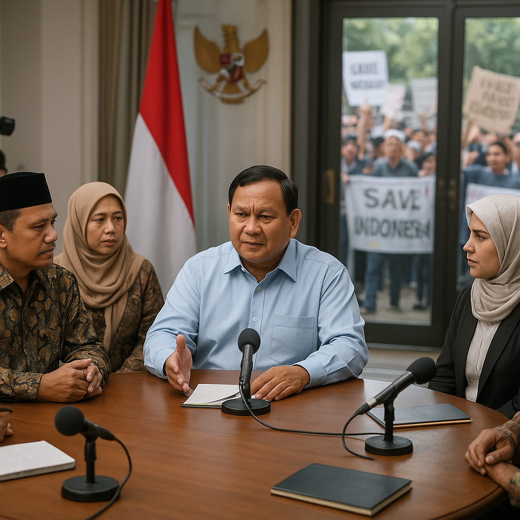 Analisis: Cukupkah Langkah Dialog Prabowo Atasi Demonstrasi?