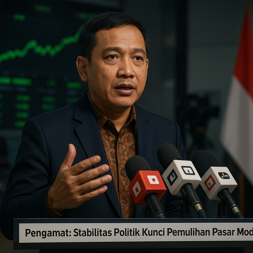 Pengamat: Stabilitas Politik Kunci Pemulihan Pasar Modal
