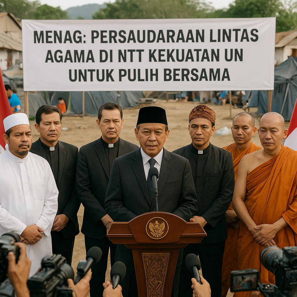 Menag: Persaudaraan lintas agama di NTT kekuatan untuk pulih bersama