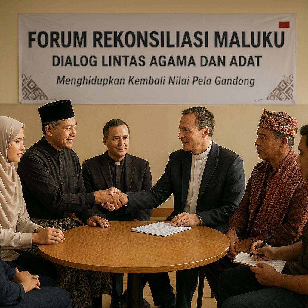 Forum Rekonsiliasi Maluku Gelar Dialog Antar Tokoh Agama dan Adat