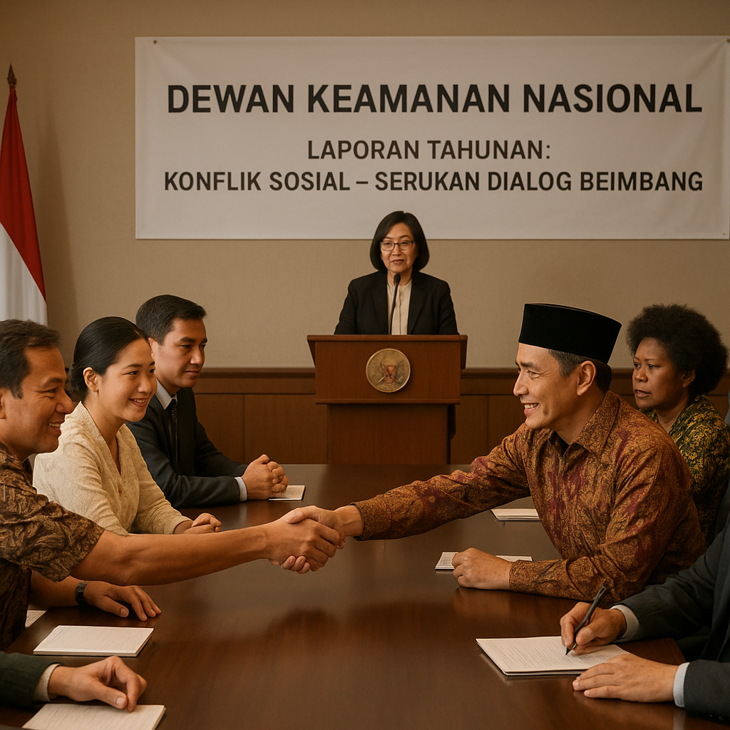 Dewan Keamanan Nasional Rilis Laporan Konflik Sosial: Serukan Dialog Berimbang