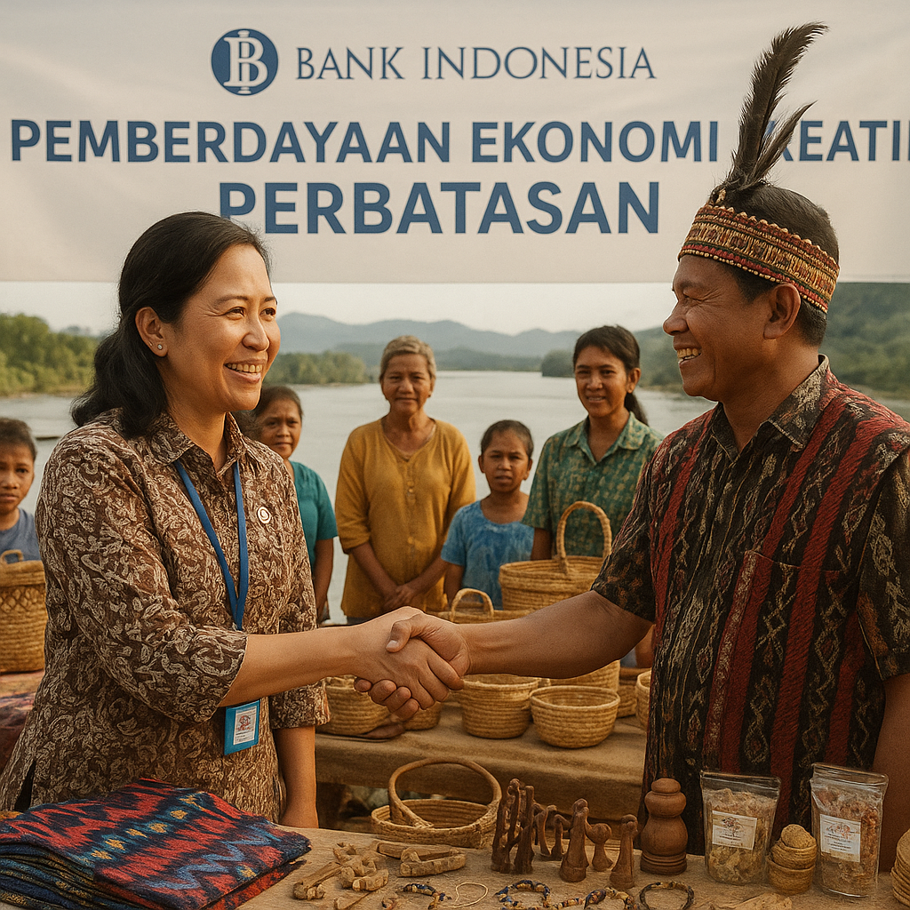 Bank Indonesia Dorong Ekonomi Kreatif Sebagai Perekat Sosial di Wilayah Perbatasan