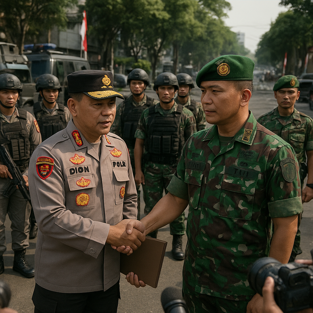 Pemerintah Apresiasi Sinergi TNI-Polri Pulihkan Keamanan Pascademo