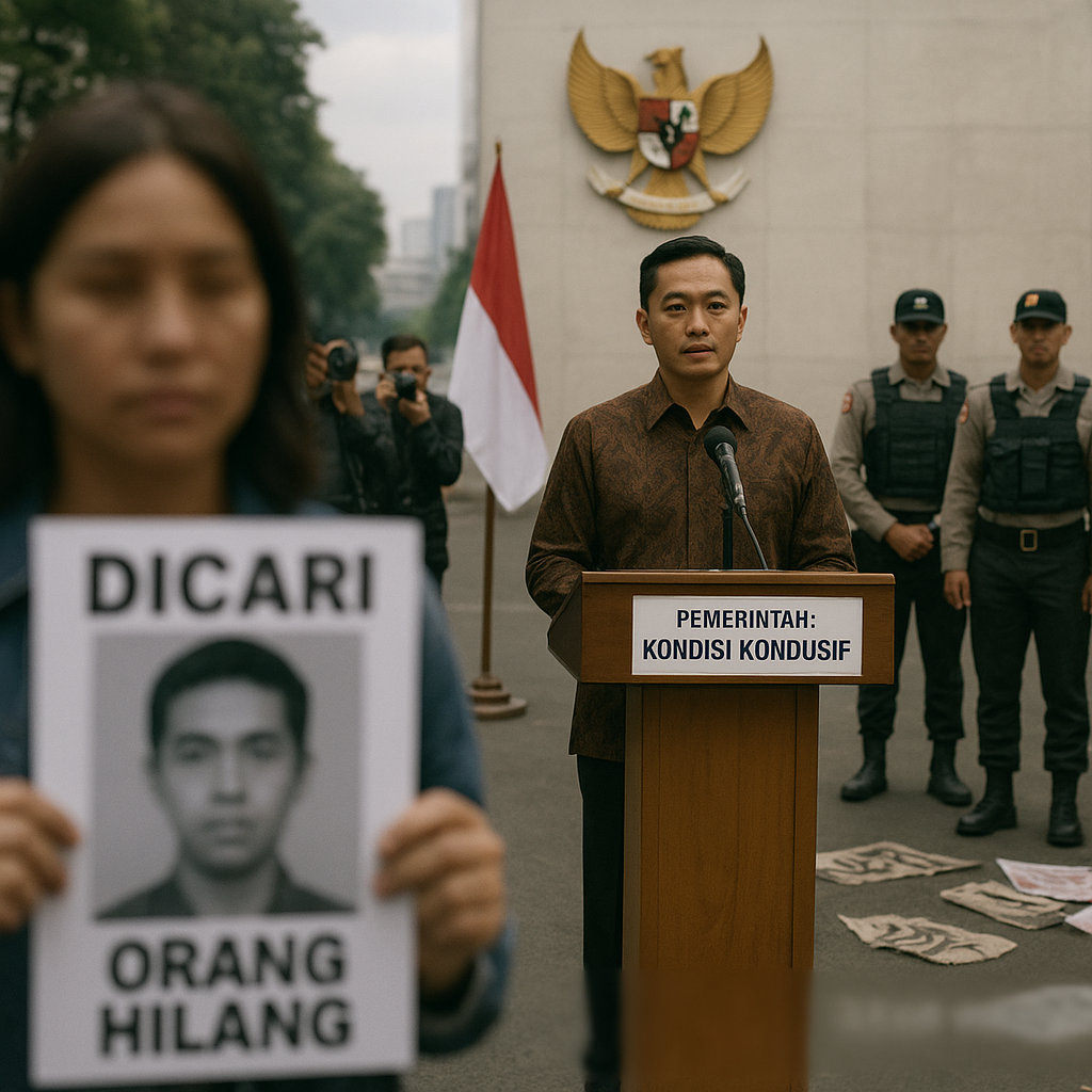 Pemerintah Sebut Kondisi Kondusif Pascademo, Meski Ada Laporan Orang Hilang