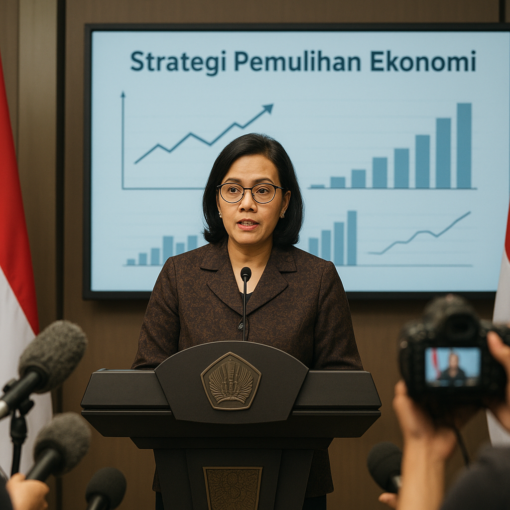 Menteri Keuangan Jelaskan Strategi Pemulihan Ekonomi Pascademo