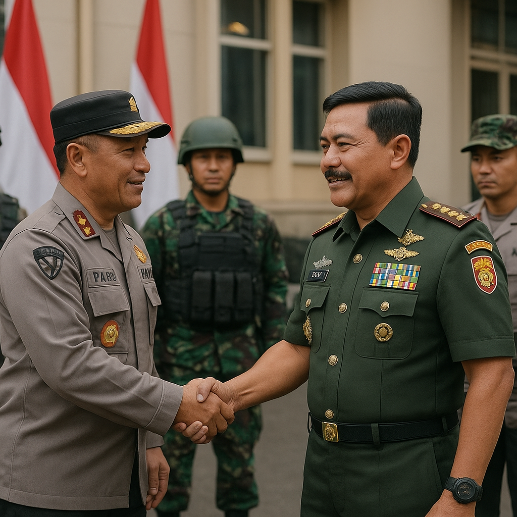 Panglima TNI: Sinergi TNI-Polri Kunci Utama Jaga Stabilitas Keamanan Nasional