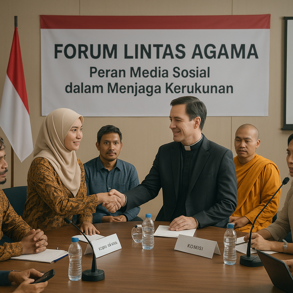 Forum Lintas Agama Bahas Peran Media Sosial dalam Menjaga Kerukunan