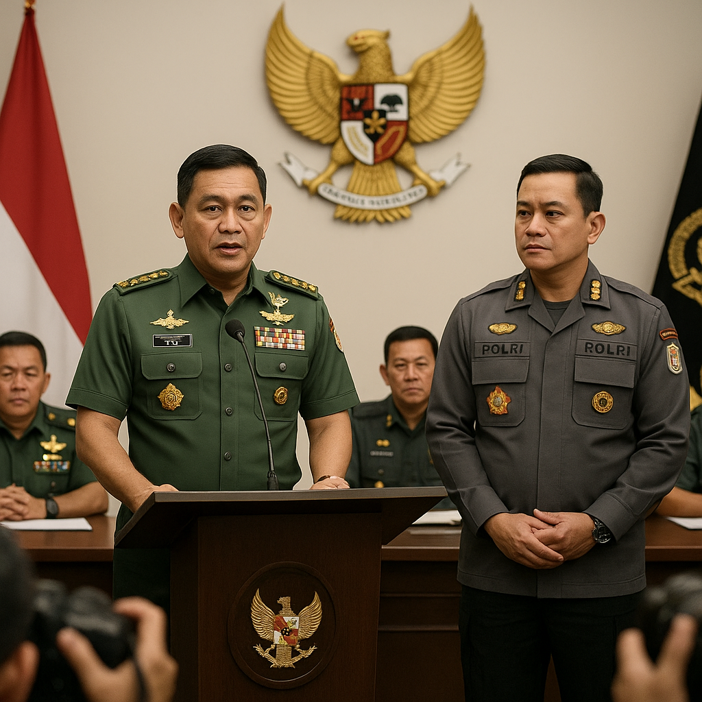 Panglima TNI: Sinergi TNI-Polri Kunci Utama Menjaga Stabilitas Nasional