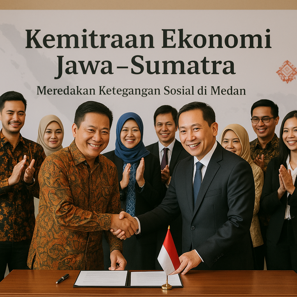 Grup Bisnis Jawa-Sumatra Inisiasi Program Kemitraan Ekonomi untuk Meredakan Ketegangan Sosial di Medan
