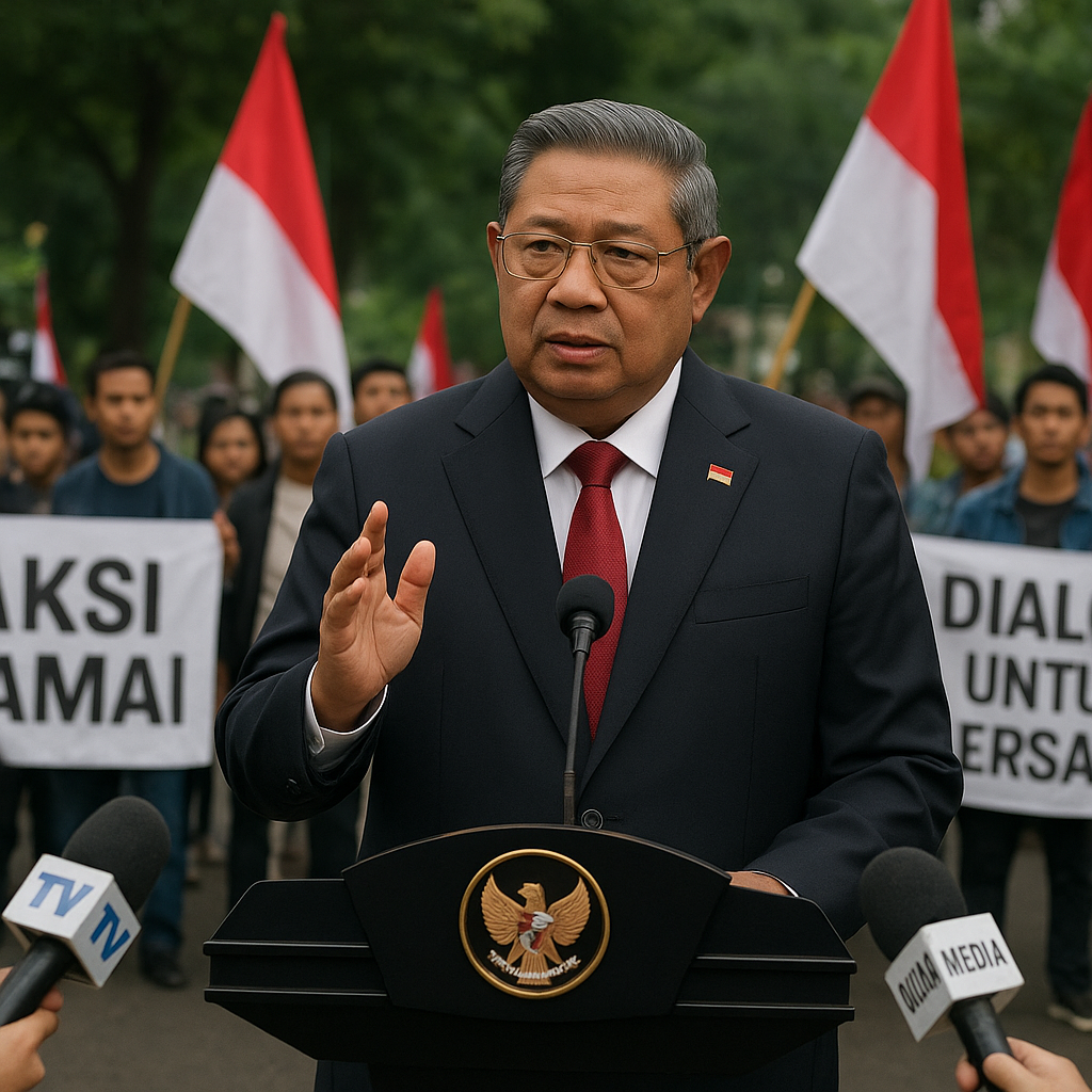 SBY: Demo Berhari-hari Jadi Pengingat Pentingnya Dialog dan Kebersamaan