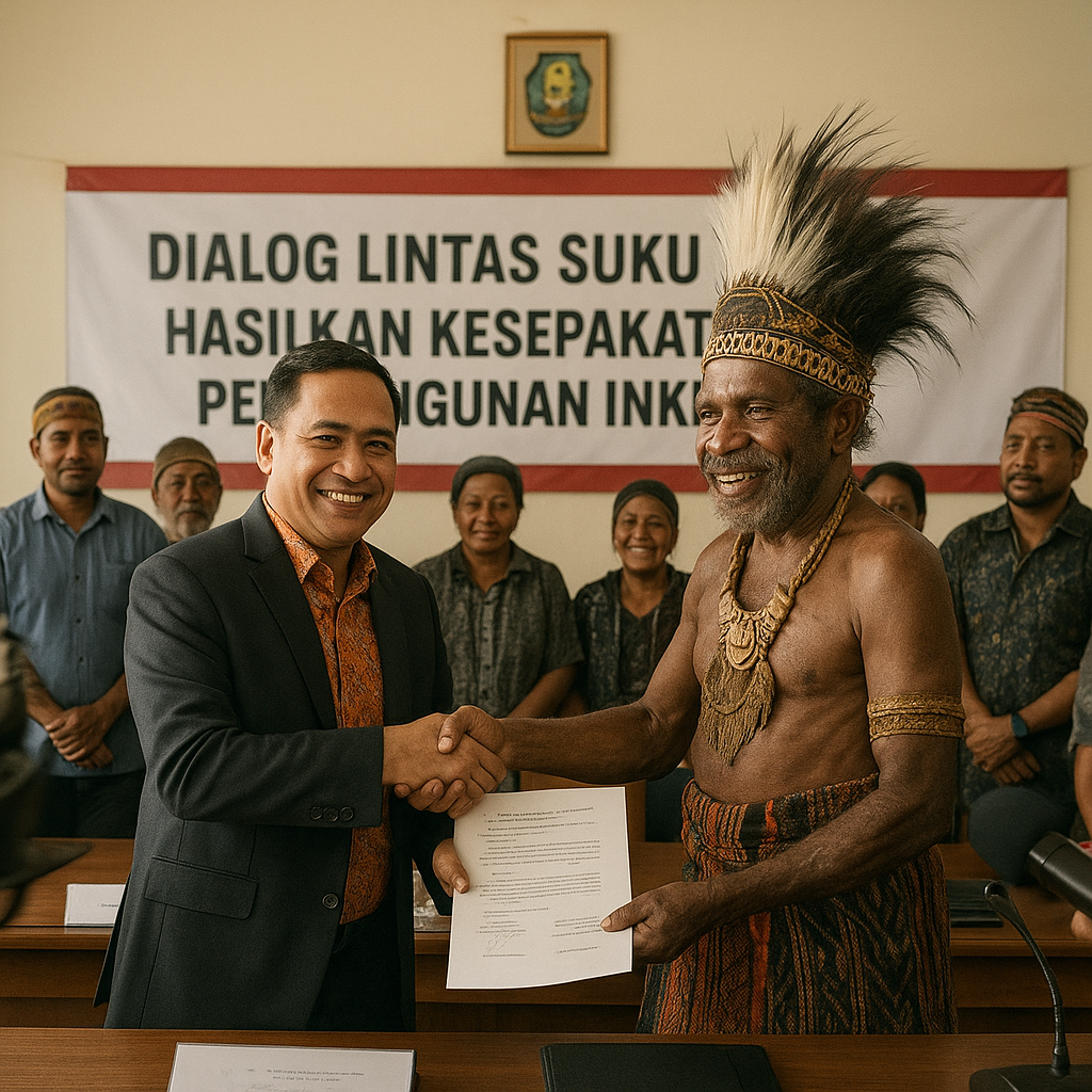 Dialog Lintas Suku di Papua Hasilkan Kesepakatan Pembangunan Inklusif