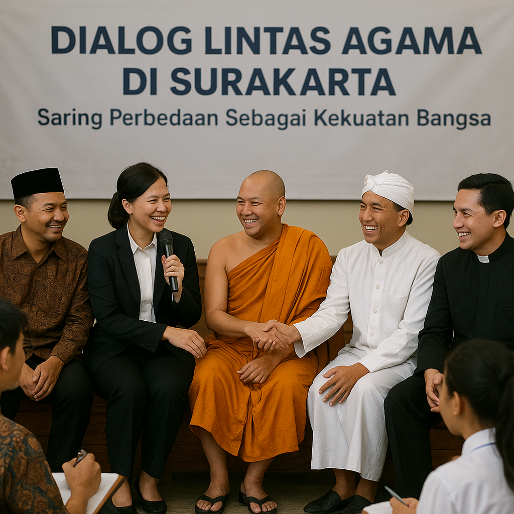 Dialog Lintas Agama di Surakarta Saring Perbedaan Sebagai Kekuatan Bangsa