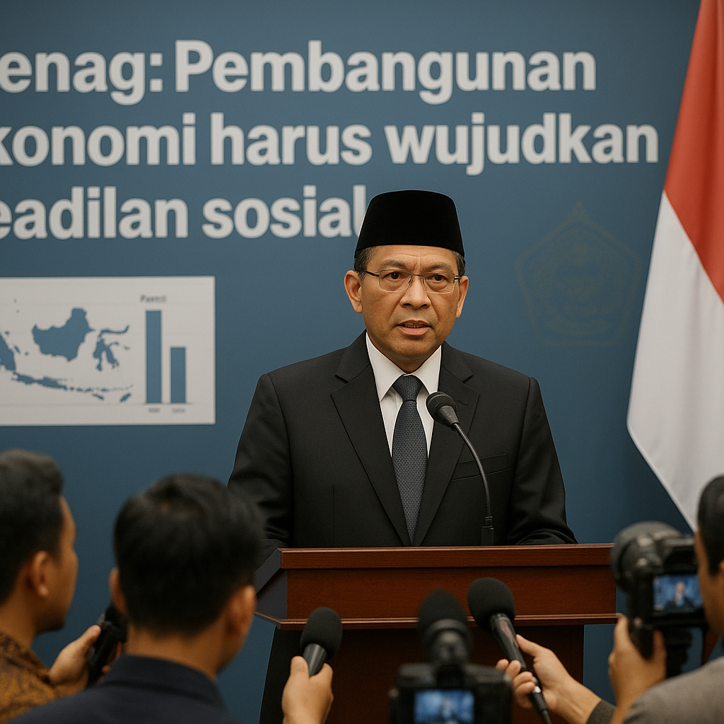 Menag: Pembangunan ekonomi harus wujudkan keadilan sosial