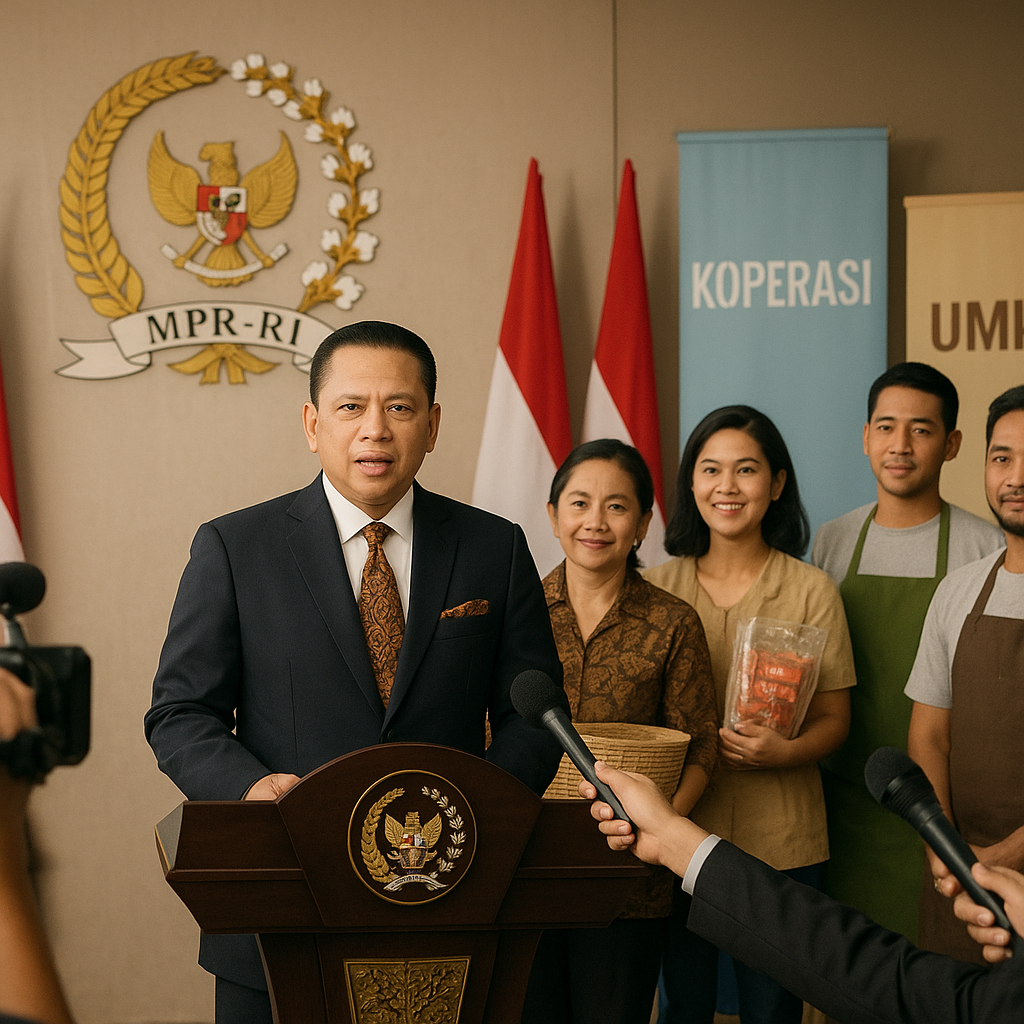 Ketua MPR: Ekonomi Kerakyatan Kunci Atasi Kesenjangan dan Jaga Stabilitas