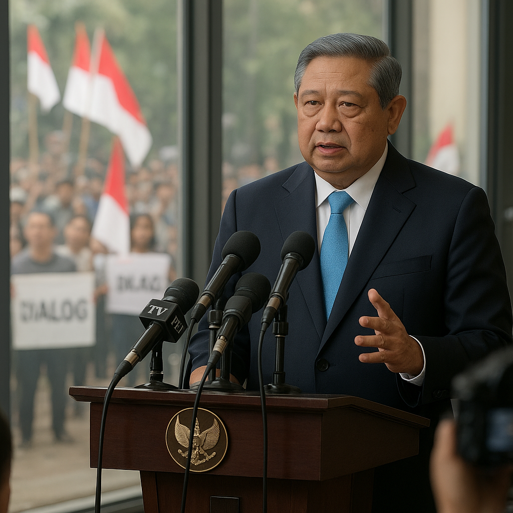 SBY: Gelombang Demonstrasi Jadi Alarm Bangsa untuk Kembali Hidupkan Dialog
