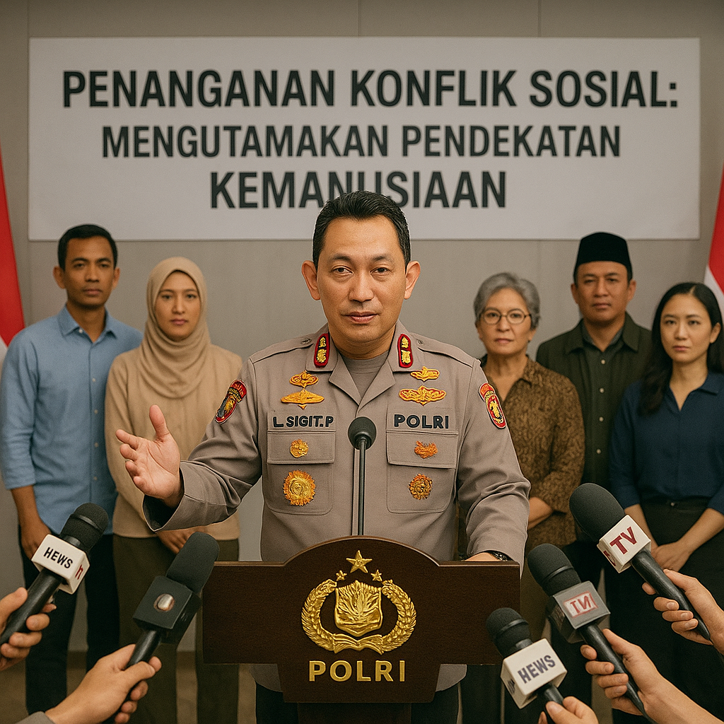 Kapolri: Penanganan Konflik Sosial Harus Mengutamakan Pendekatan Kemanusiaan