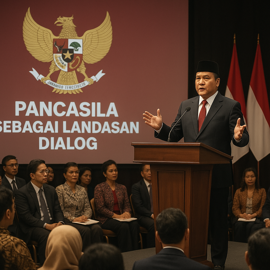 Ketua MPR: Pancasila Harus Jadi Landasan Dialog di Tengah Perbedaan Pandangan