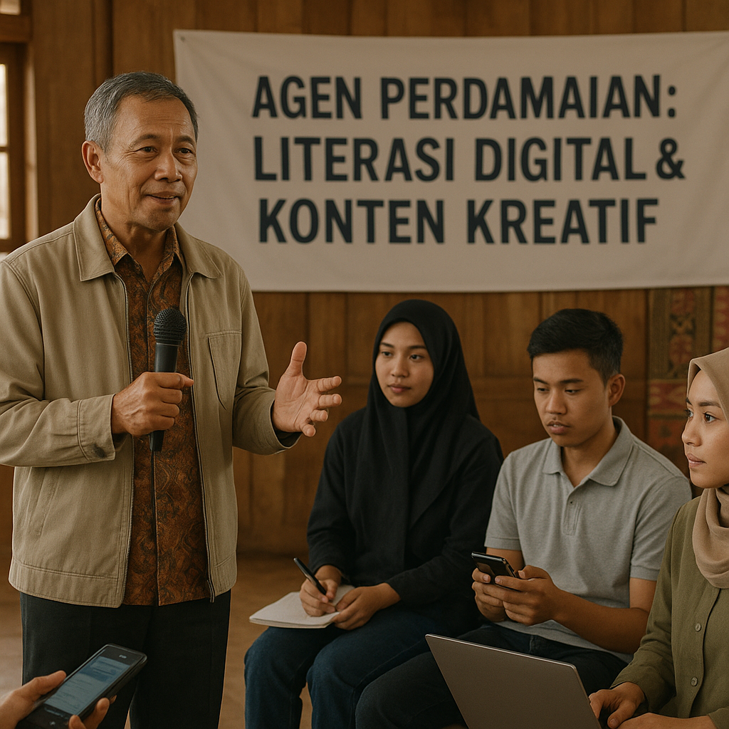 Mantan Kombatan Aceh Dorong Generasi Muda Jadi Agen Perdamaian di Media Sosial