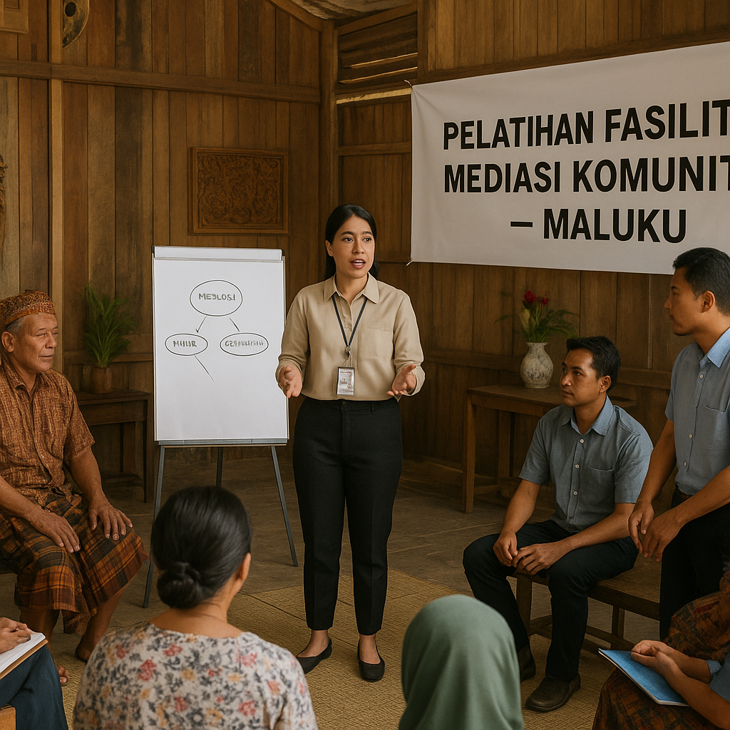Penguatan Kapasitas Mediasi Lokal di Maluku melalui Pelatihan Fasilitator
