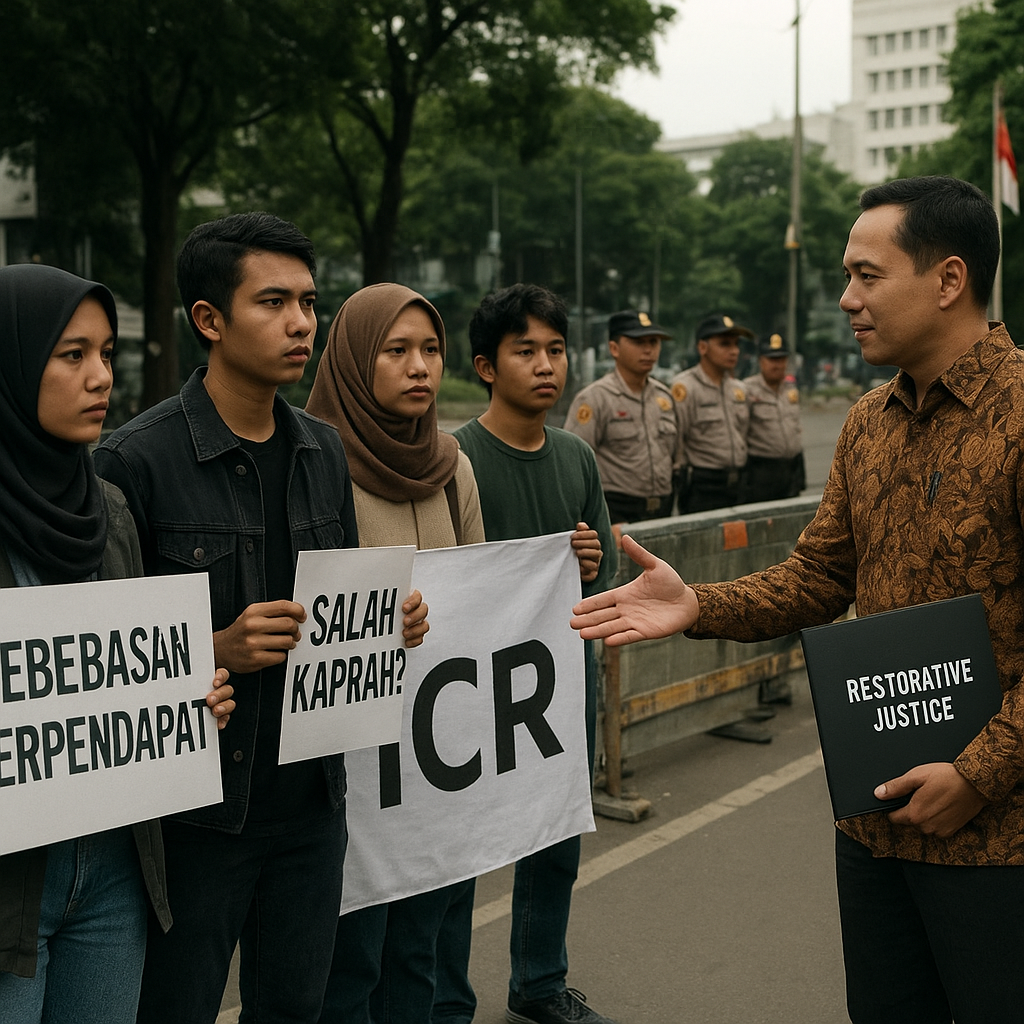 ICJR Kritik Tawaran Restorative Justice untuk Demonstran, Sebut 'Salah Kaprah'