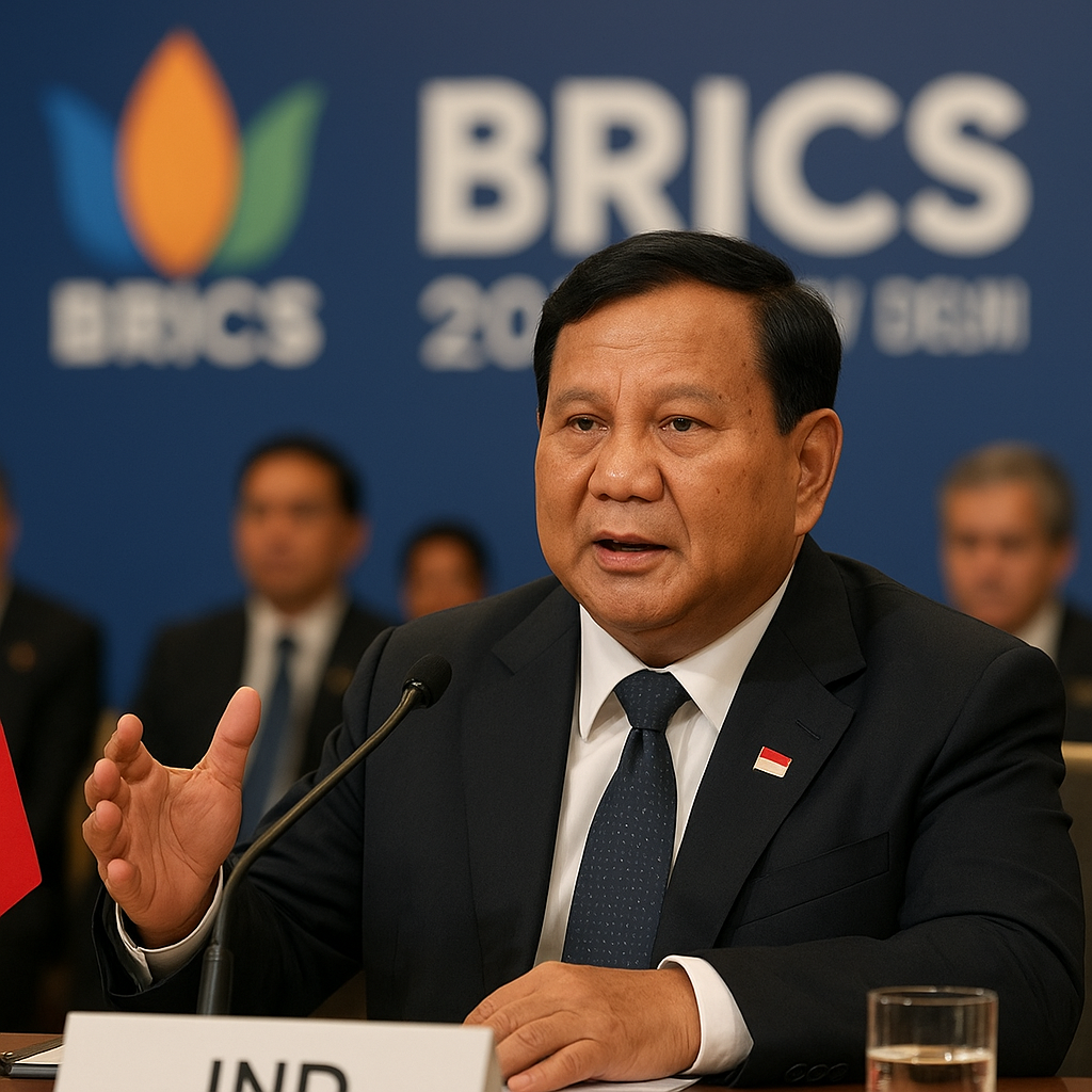 Prabowo di KTT BRICS: Negara Harus Tangguh agar Tak Didikte Kekuatan Tertentu