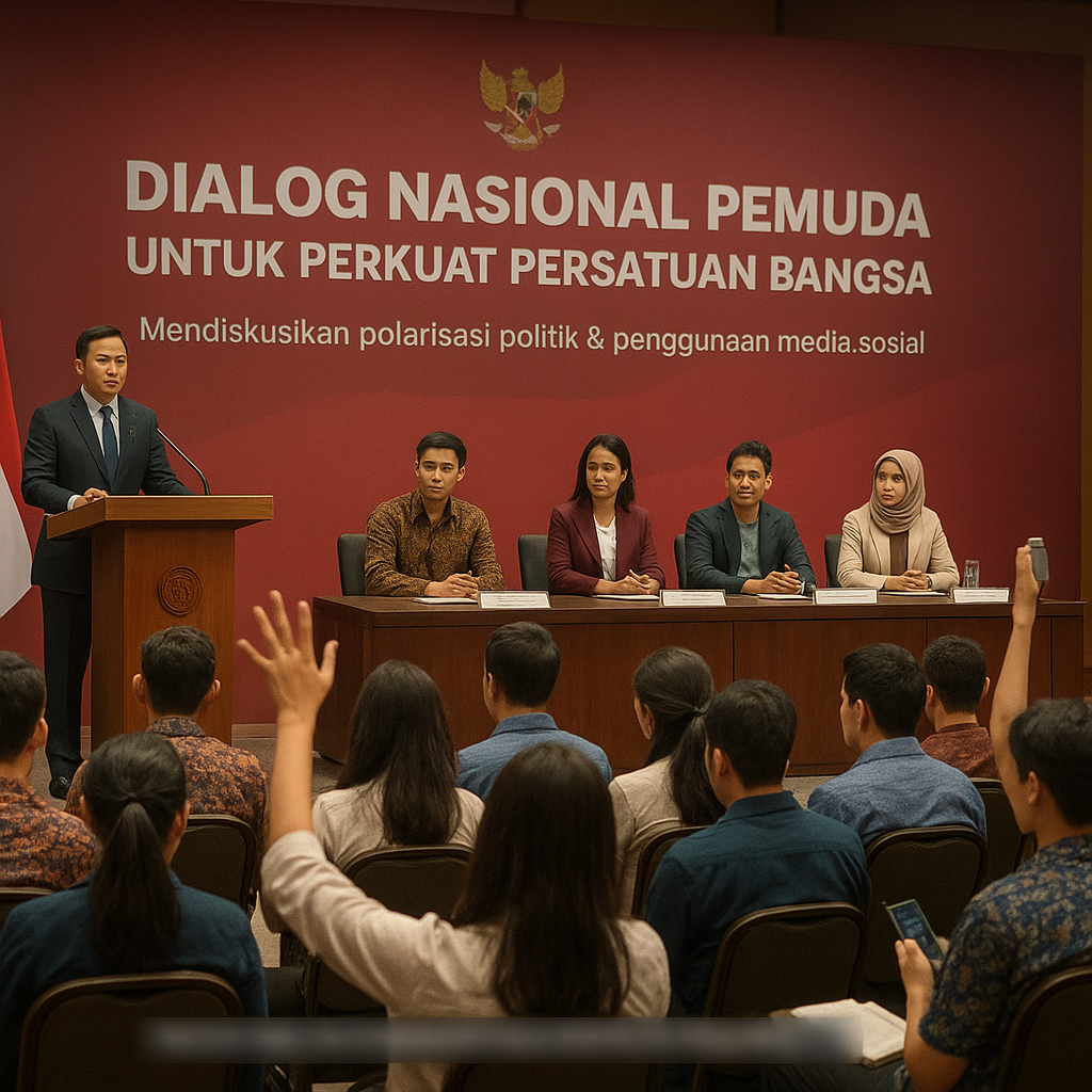 Pemerintah Gelar Dialog Nasional Pemuda untuk Perkuat Persatuan Bangsa
