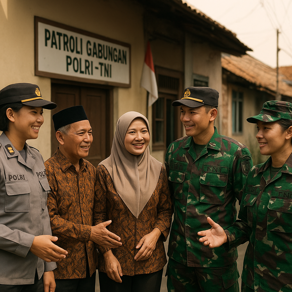 Polri dan TNI Perkuat Sinergi Kawal Stabilitas Keamanan Pasca-Pemilu