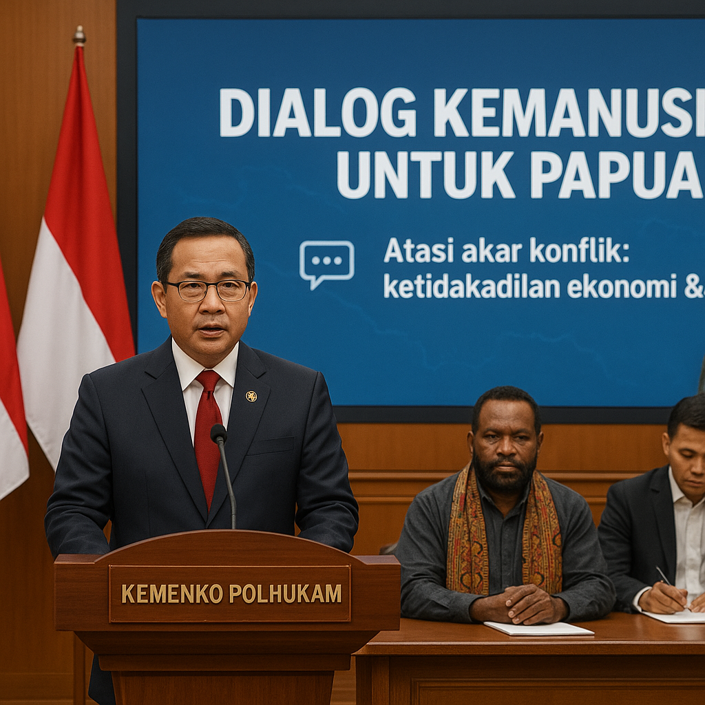 Menko Polhukam: Pendekatan Keamanan Harus Dibarengi Dialog Untuk Redam Konflik Papua