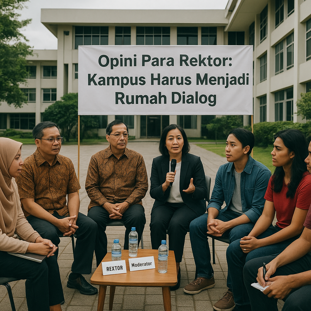 Opini Para Rektor: Kampus Harus Menjadi Rumah Dialog Bagi Mahasiswa Berseteru