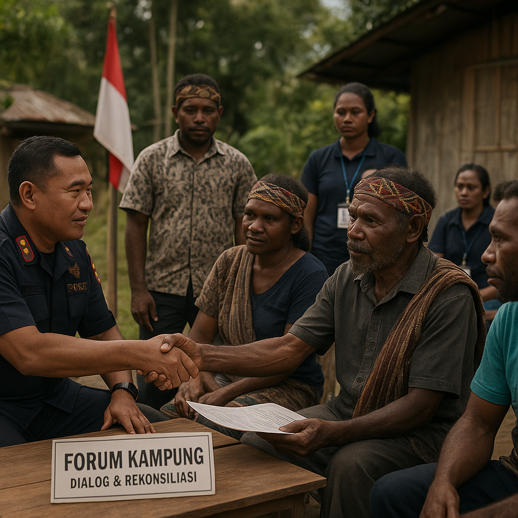 Kapolri: Pendekatan Humanis dan Dialog Prioritas dalam Penanganan Konflik Sosial di Papua