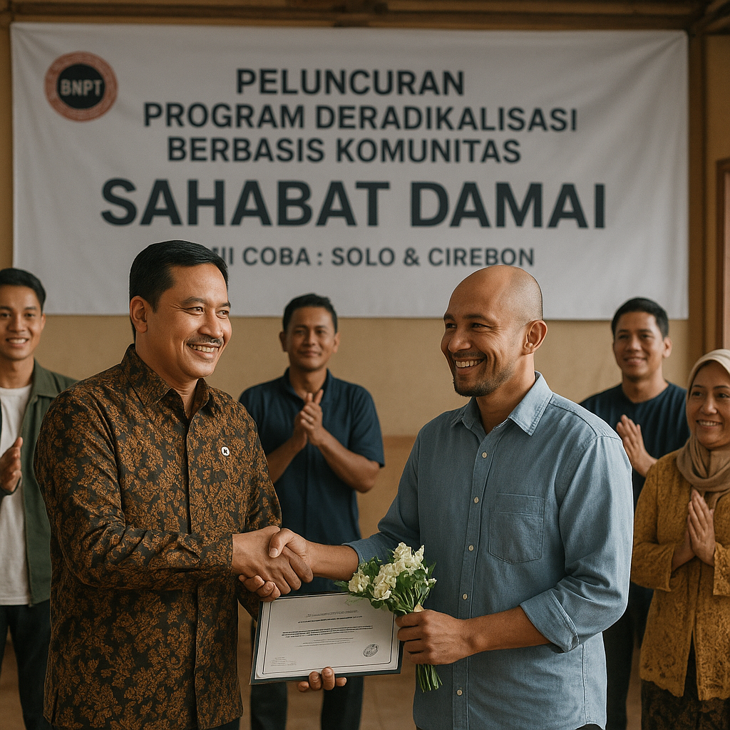 BNPT: Deradikalisasi Berbasis Komunitas Diperkuat Lewat Pelibatan Mantan Narapidana Terorisme