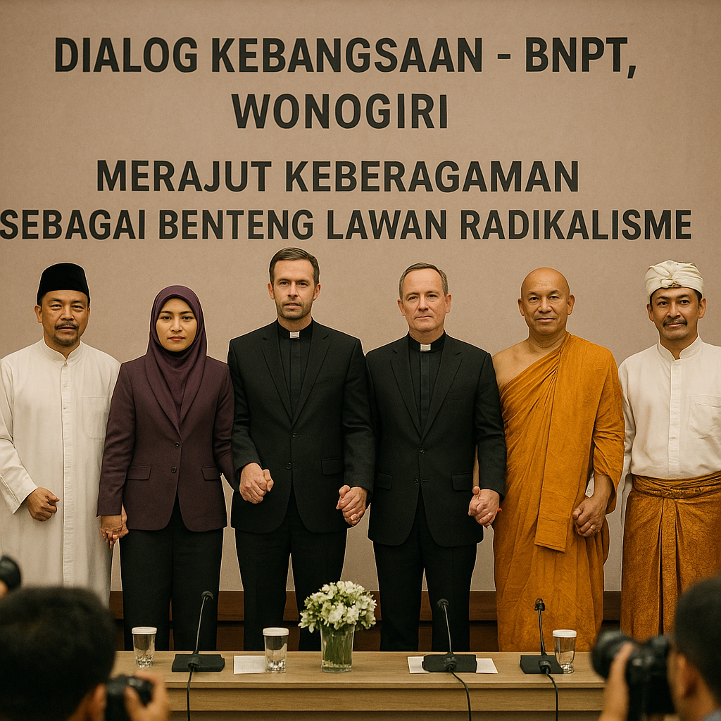 BNPT Ajak Tokoh Agama Jadikan Keberagaman Benteng Lawan Radikalisme