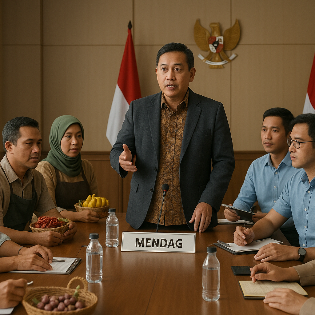 Mendag Dorong Pertemuan Pedagang Pasar Tradisional dan Modern Cari Solusi Keseimbangan