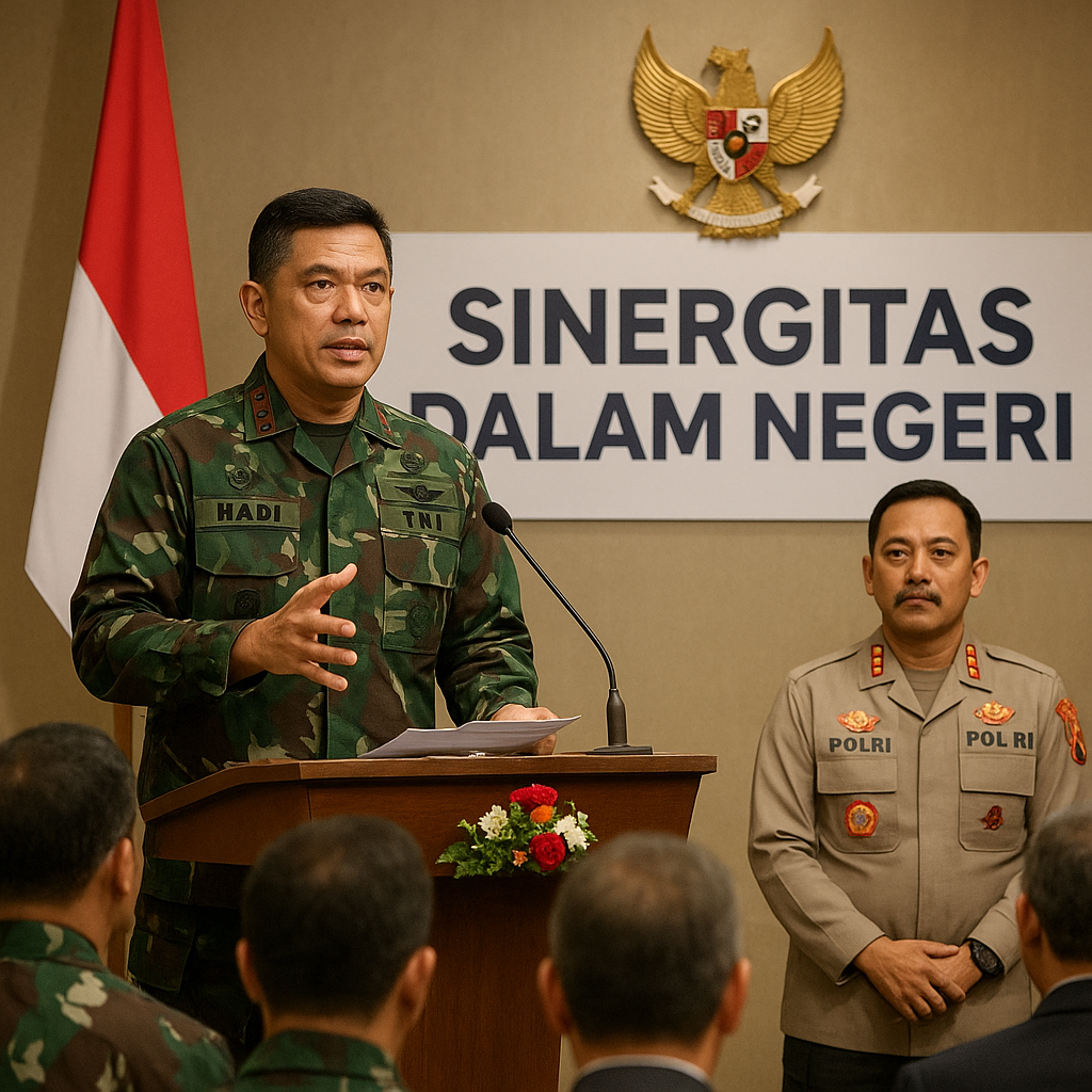 Panglima TNI Tekankan Sinergitas Dalam Negeri untuk Hadapi Tantangan Global
