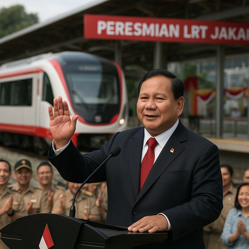 Prabowo Optimistis Indonesia Bangkit Capai Cita-Cita Bangsa dengan Gotong Royong