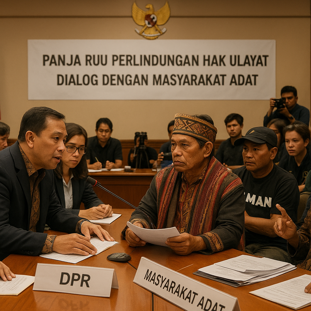 DPR dan Masyarakat Adat Bahas RUU Perlindungan Hak Ulayat