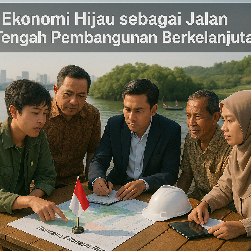 Ekonomi Hijau sebagai Jalan Tengah Pembangunan Berkelanjutan – Opini Aktivis Lingkungan