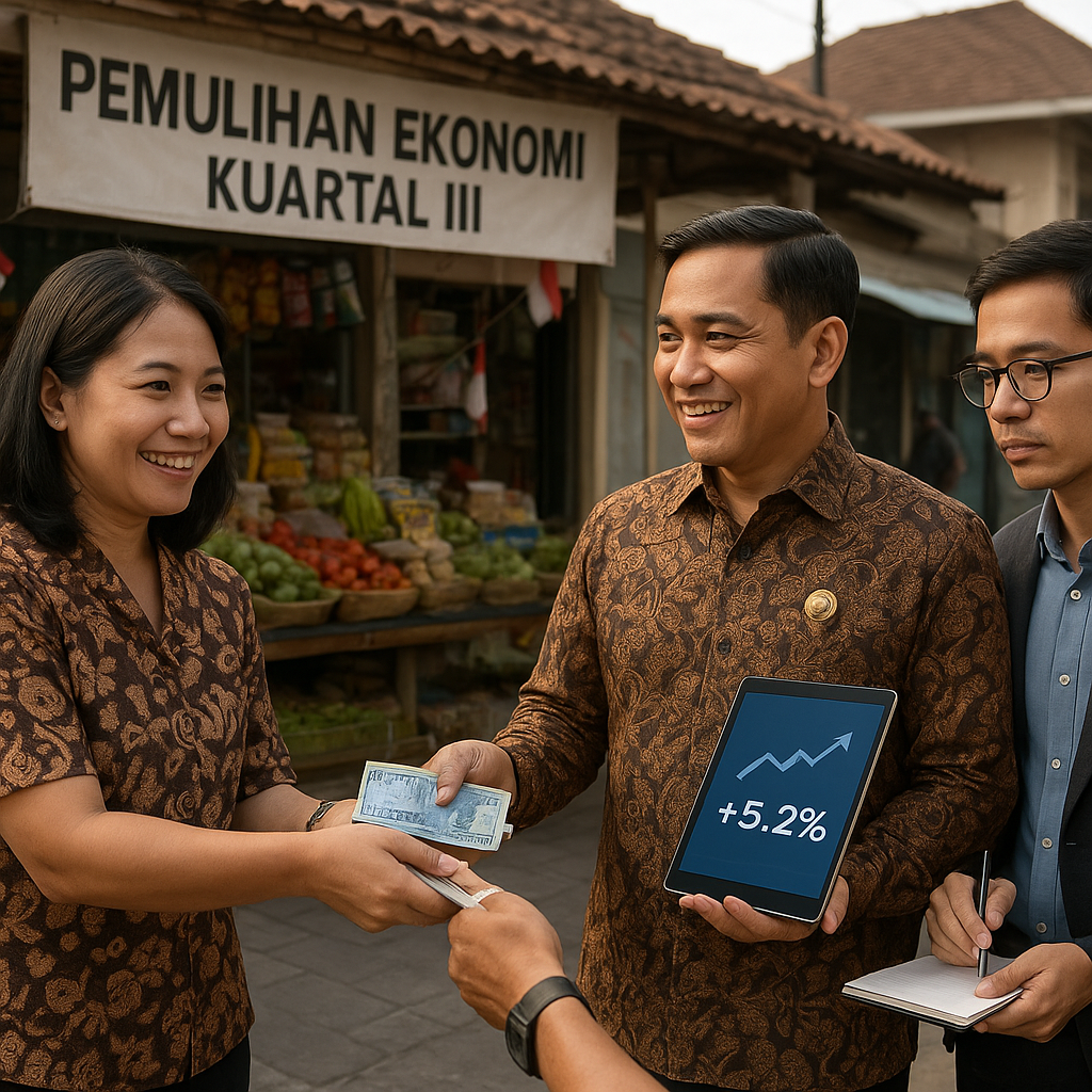 Pertumbuhan Ekonomi Kuartal III Terjaga, Daya Beli Daerah Konflik Mulai Membaik