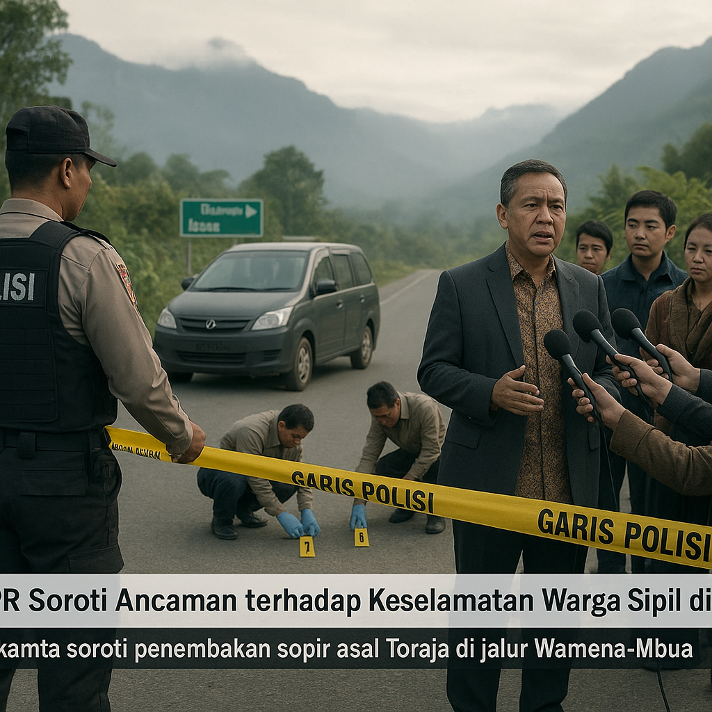 DPR Soroti Ancaman terhadap Keselamatan Warga Sipil di Papua