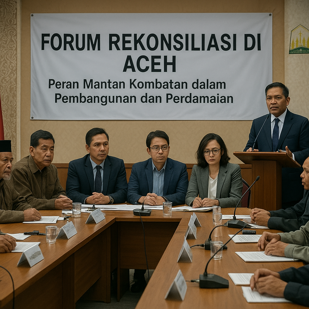 Forum Rekonsiliasi di Aceh Bahas Peran Mantan Kombatan dalam Pembangunan dan Perdamaian