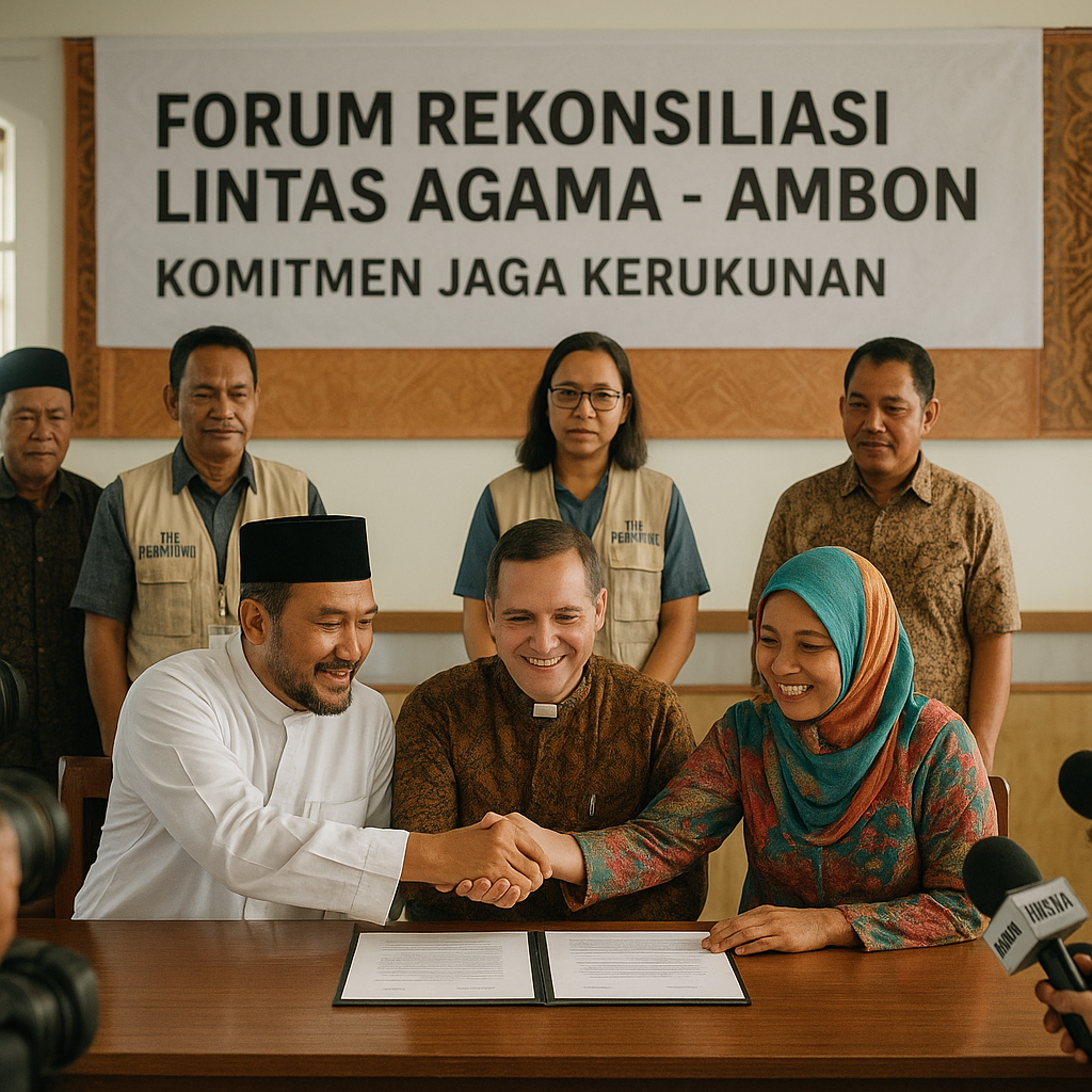 Forum Rekonsiliasi Lintas Agama di Ambon Hasilkan Komitmen Jaga Kerukunan