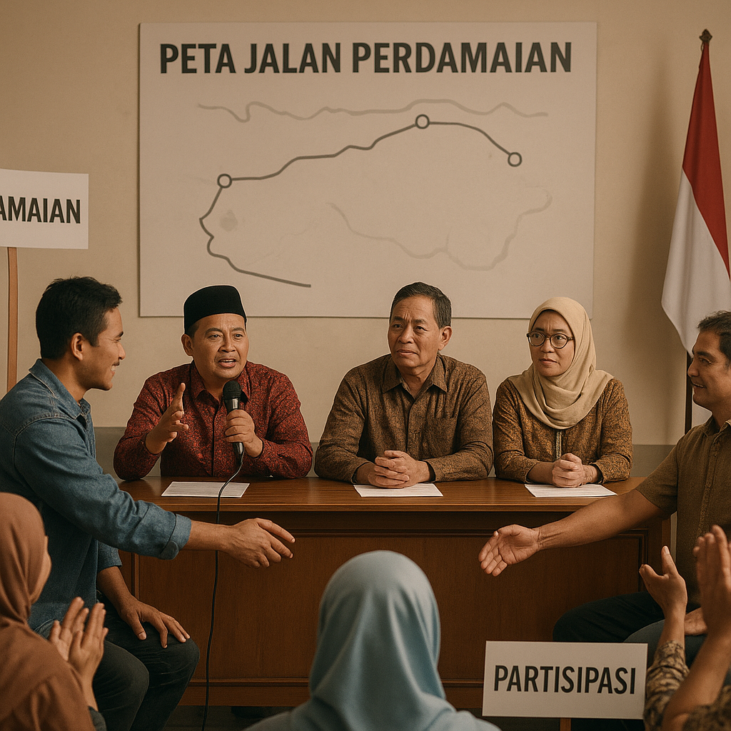 Opini: Peta Jalan Perdamaian Butuh Partisipasi Seluruh Anak Bangsa